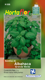 Foto de Semillas de Albahaca Grande HORTAFLOR