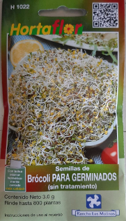 Foto de Semillas de Brocoli para germinados HORTAFLOR