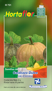 Foto de Semillas de Calabaza Dulce HORTAFLOR