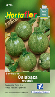 Foto de Semillas de Calabaza Redonda HORTAFLOR