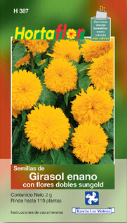 Foto de Semillas de Girasol Enano HORTAFLOR