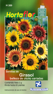 Foto de Semillas de Girasol Belleza de Otoño HORTAFLOR