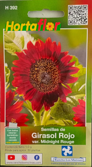 Foto de Semillas de Girasol Rojo HORTAFLOR