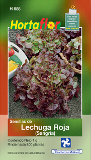 Foto de Semillas de Lechuga Roja HORTAFLOR