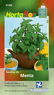 Foto de Semillas de Menta HORTAFLOR