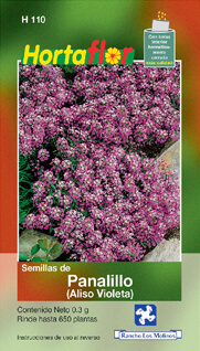 Foto de Semillas de Panalillo Violeta HORTAFLOR