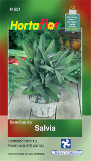 Foto de Semillas de Salvia HORTAFLOR