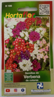 Foto de Semillas de Verbena de Colores HORTAFLOR