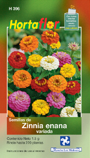 Foto de Semillas de Zinnia Enana HORTAFLOR